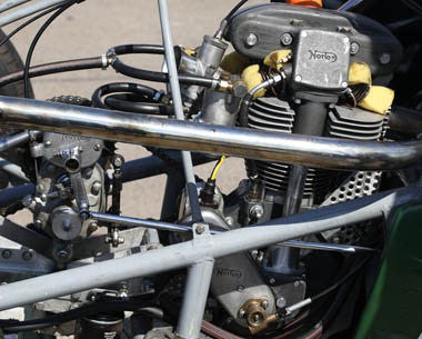 DOHC Norton in F3 Car